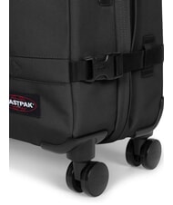 EASTPAK TRANSIT'R 4 S + W&oacute;zek na bagaż podręczny CZARNY - Bagaż podręczny - 5