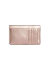 LOVE MOSCHINO QUILTED Płaski uchwyt na karty - Portfele damskie