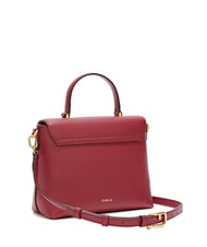 FURLA MOONLIGHT  Mała torebka z paskiem na ramię WIŚNIA d - Torby damskie - 2