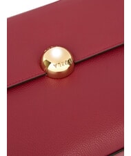 FURLA MOONLIGHT  Mała torebka z paskiem na ramię WIŚNIA d - Torby damskie - 3