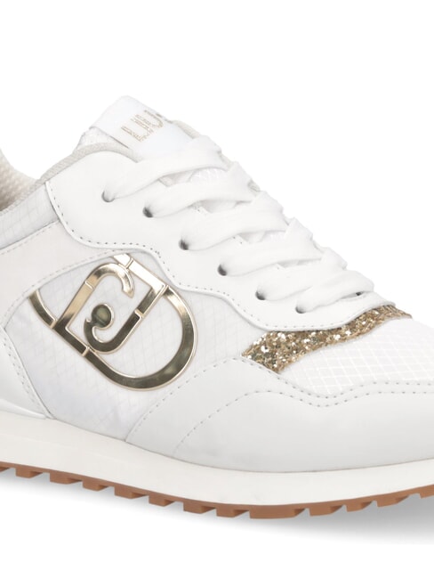 MAXI WONDER LOW Trampki z brokatowymi detalami biały - Buty damskie