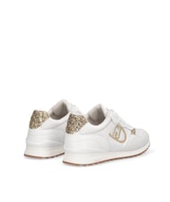 LIUJO MAXI WONDER LOW Trampki z brokatowymi detalami biały - Buty damskie - 5