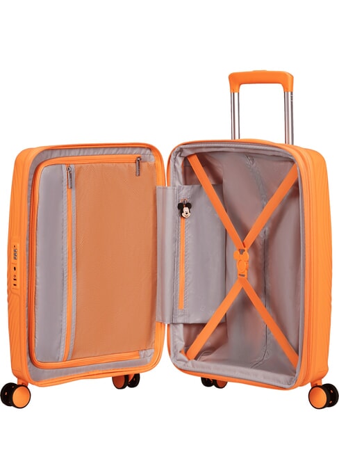 MICKEY MAGIC Bagaż podręczny, rozszerzalny Mickey Peachy Orange - Bagaż podręczny