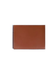 PIQUADRO BLUE SQUARE  Średniej wielkości sk&oacute;rzany portfel BRĄZOWY - Portfele męskie - 3