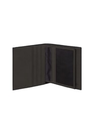 PIQUADRO BLACK SQUARE  Pionowy portfel sk&oacute;rzany - Portfele męskie