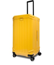 PIQUADRO POP Duży w&oacute;zek Ż&oacute;łty - W&oacute;zki twarde - 3