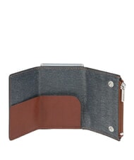 PIQUADRO BLACK SQUARE System przesuwny uchwytu na karty SK&Oacute;RA - Portfele męskie - 2