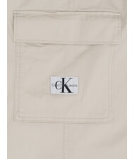 CALVIN KLEIN CK JEANS Spodnie cargo z elastycznej bawełny - Spodnie damskie