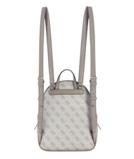 GUESS MANHATTAN 2 Mały plecak 4G z logo piwonii logo w kolorze ciemnego szarego - Torby damskie - 3