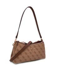 GUESS NOELLE 2 Torba na ramię, torba crossbody logo mleka/brązowy - Torby damskie - 2