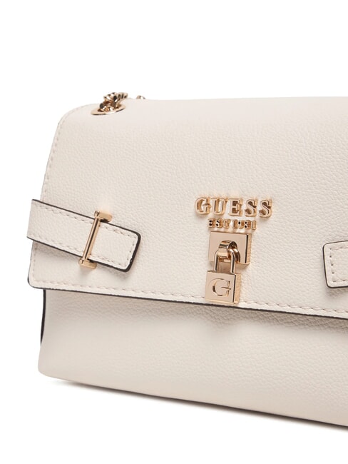 YESBA Torba na ramię z klapką, torba typu crossbody BIAŁY - Torby damskie