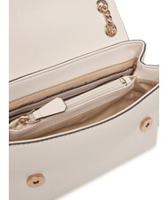GUESS YESBA Torba na ramię z klapką, torba typu crossbody BIAŁY - Torby damskie - 5