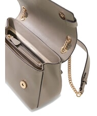 GUESS YESBA Torba na ramię z klapką, torba typu crossbody ciemny szary - Torby damskie - 4