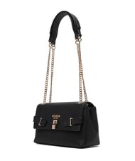 GUESS YESBA Torba na ramię z klapką, torba typu crossbody CZARNY - Torby damskie - 2