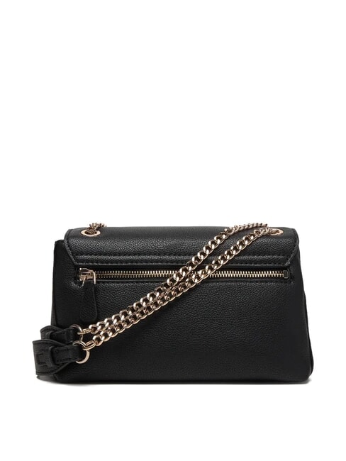 YESBA Torba na ramię z klapką, torba typu crossbody CZARNY - Torby damskie