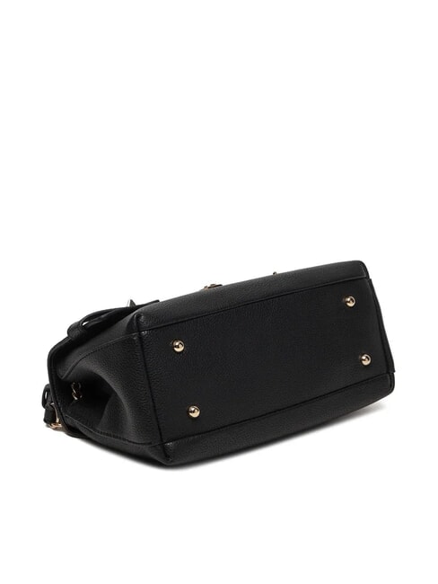YESBA Torba na ramię z klapką, torba typu crossbody CZARNY - Torby damskie