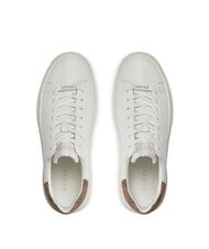 GUESS ELBA  Adidasy biały beżowy brązowy - Buty męskie - 5