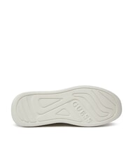 GUESS ELBA  Adidasy biały beżowy brązowy - Buty męskie - 7