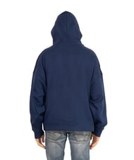 JOHN RICHMOND KAHIN Bluza z kapturem o luźnym kroju niebieski średniowieczny - Bluzy męskie - 2