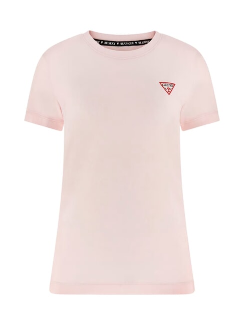 MINI TRIANGLE Koszulka typu slim-fit delikatny r&oacute;ż - Koszulki i topy damskie