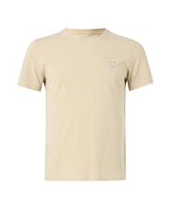 GUESS ORIGINAL Koszulka z logo piasek neutralny - Koszulki męskie - 4