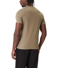 GUESS AIDY Koszulka z pasującym napisem w kolorze khaki - Koszulki męskie - 2