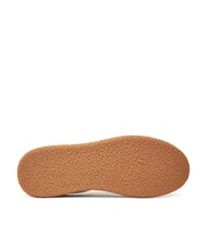 GUESS WIMAN Sk&oacute;rzane trampki biały beż - Buty męskie - 6