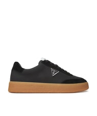 GUESS WIMAN Sk&oacute;rzane trampki CZARNY - Buty męskie - 2