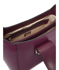 GUESS JANE Torba na ramię wino - Torby damskie - 4