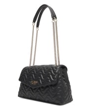 GUESS MELISANDRA Torba na ramię / torba na ramię CZARNY - Torby damskie - 4