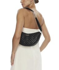 GUESS MELISANDRA Torba na ramię CZARNY - Torby damskie - 5