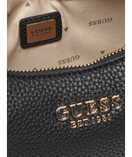 GUESS CALISTA Torba na ramię CZARNY - Torby damskie - 4