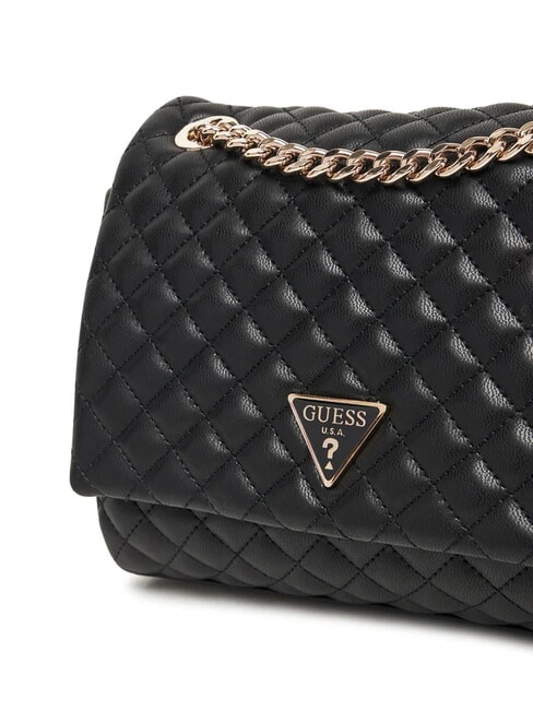 EVERLEE Pikowana torba na ramię, torba crossbody CZARNY - Torby damskie