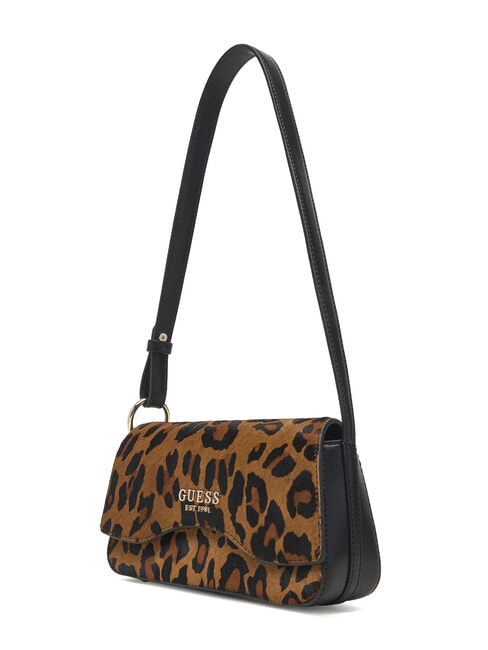 DOMITILLA Sk&oacute;rzana torba na ramię St. Animalier lampart - Torby damskie