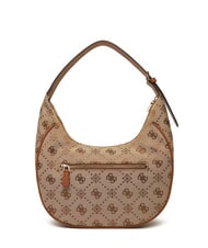 GUESS NEDA Torba typu hobo z tkaniny żakardowej - Torby damskie