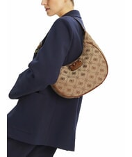 GUESS NEDA Torba typu hobo z tkaniny żakardowej LOGO MLEKA - Torby damskie - 4