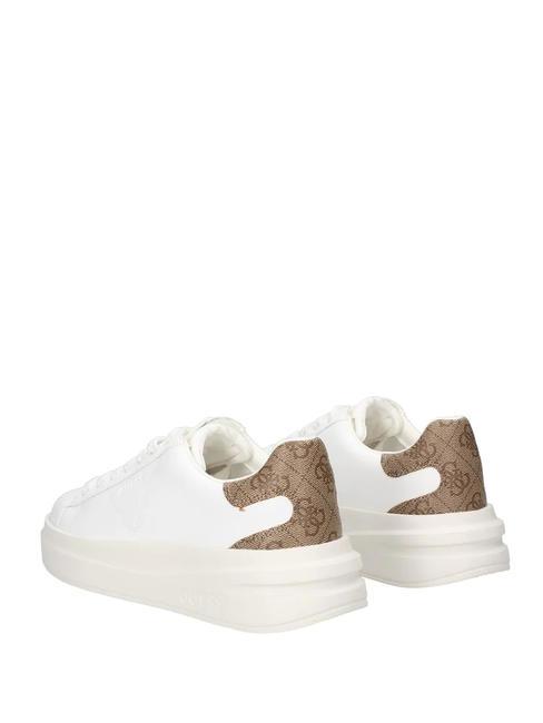 ELBINA  Adidasy biały beż - Buty damskie