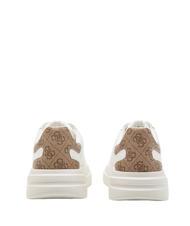 GUESS ELBINA  Adidasy biały beż - Buty damskie - 4