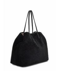GUESS VICTORIA Torba typu shopper Teddy z kopert&oacute;wką CZARNY - Torby damskie - 3