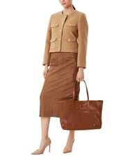 GUESS BRIGITTA Torba typu shopper z tkaniny z kopert&oacute;wką KONIAK - Torby damskie - 6
