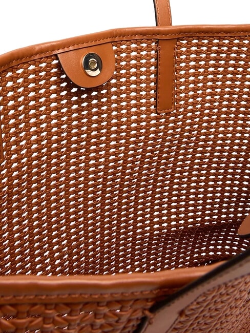 BRIGITTA Torba typu shopper z tkaniny z kopert&oacute;wką KONIAK - Torby damskie
