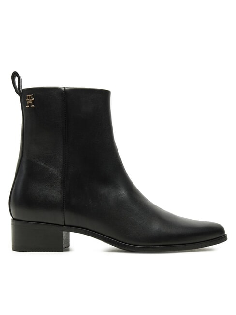 TH  Sk&oacute;rzane botki czarny - Buty damskie