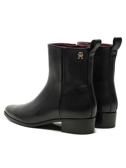 TH  Sk&oacute;rzane botki czarny - Buty damskie