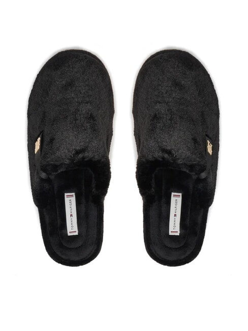 TH CONFORT HOME Zimowe kapcie czarny - Buty damskie