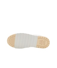 TOMMY HILFIGER SUEDE STRIPES BASKET Trampki ze sk&oacute;ry zamszowej beżowy - Buty damskie - 5