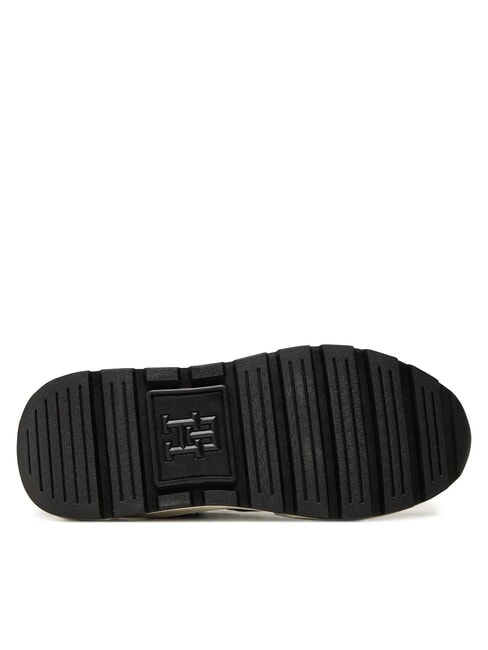 CHUNKY FASHION Sk&oacute;rzane trampki czarny - Buty damskie