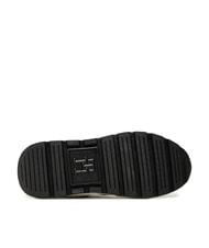 TOMMY HILFIGER CHUNKY FASHION Sk&oacute;rzane trampki czarny - Buty damskie - 6