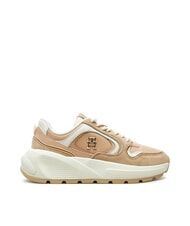 TOMMY HILFIGER CHUNKY FASHION Sk&oacute;rzane trampki r&oacute;żowy - Buty damskie - 2