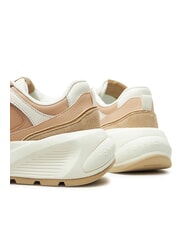 TOMMY HILFIGER CHUNKY FASHION Sk&oacute;rzane trampki r&oacute;żowy - Buty damskie - 3