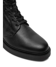 TOMMY HILFIGER HILFIGER COMFORT Sk&oacute;rzane botki sznurowane z zamkiem błyskawicznym czarny - Buty męskie - 3